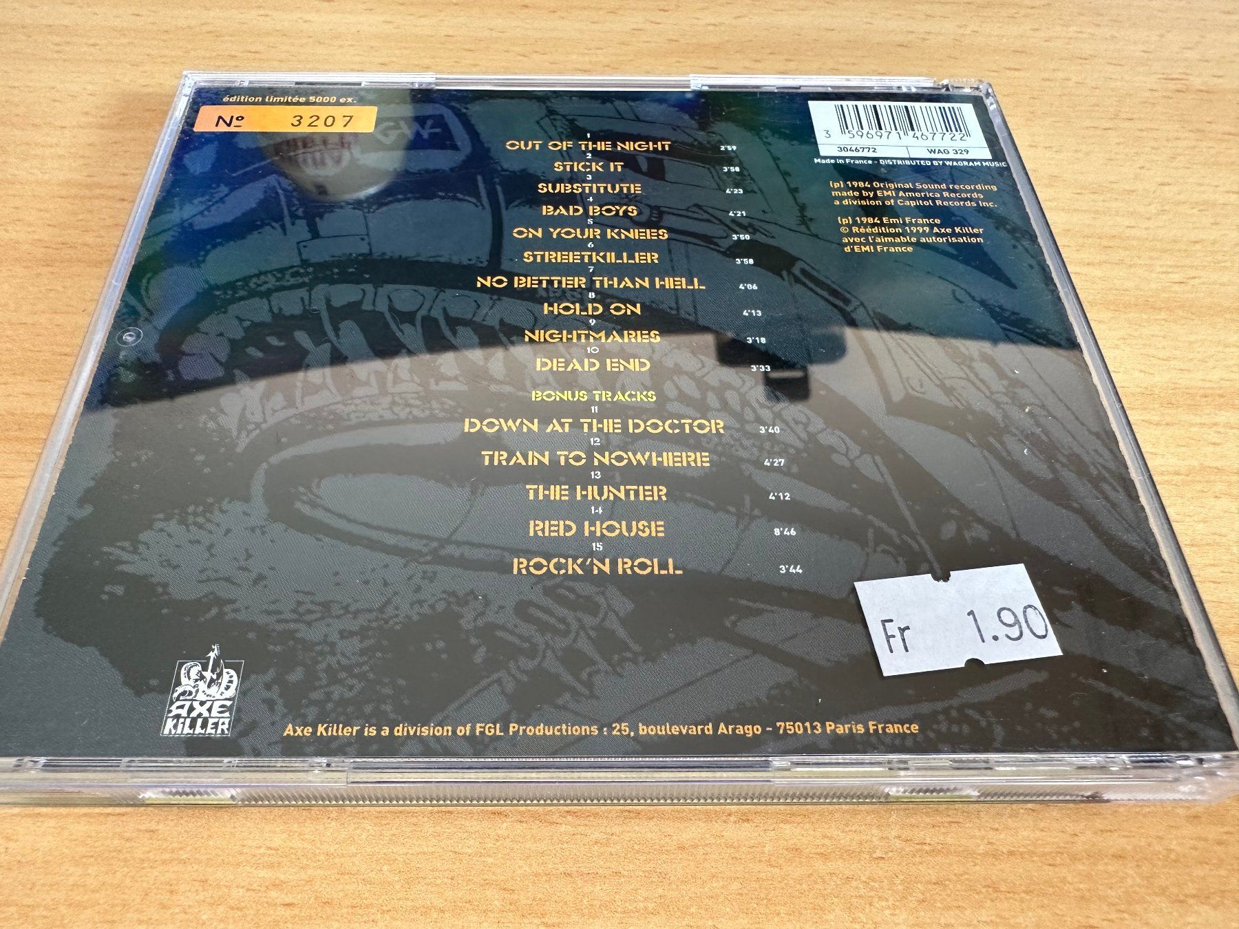 CD: Great White – Stick It – Usato da Rikon im Tösstal venduto da Alpenmutz 1