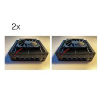 2x Mini PC Firewall J6412 4x Intel 2.5G | Mod Ventola