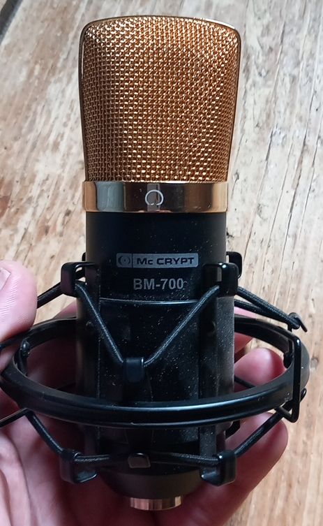 Mikrofone: Mc Crypt BM-700 Mikrofon mit Spinne – Gebraucht aus Ebnat-Kappel von blazzi