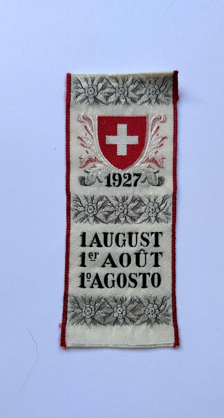 Medaglie: 1. August Abzeichen 1927 – Usato da Untervaz venduto da buesmig