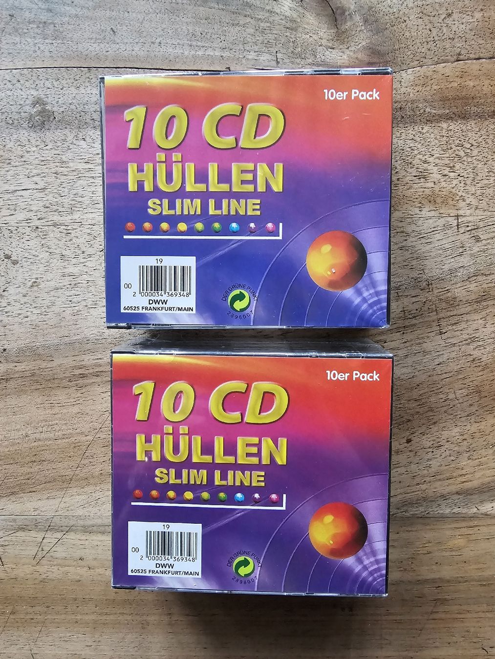 CD: CD-Hüllen 20 Stück Slim Line – Nuovo e nell'imballaggio originale da Wald ZH venduto da Grappe