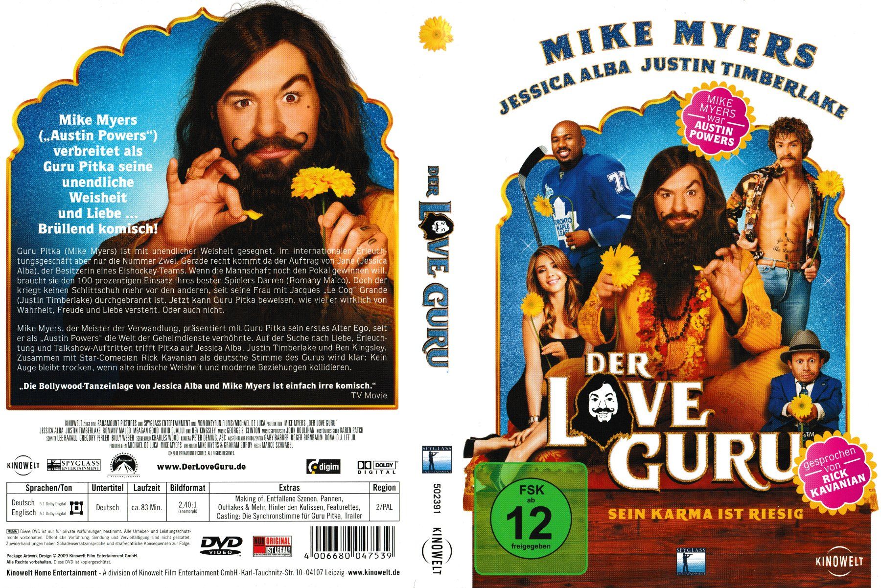 Tutti i DVDs: DVD - Der Love Guru – Usato da Langnau am Albis venduto da MediaRescuerKeLoX