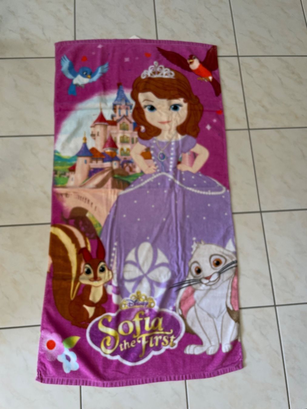 Disney Serviettes de bain: Serviette de bain princesse Sofia Disney – D'occasion à Martigny par mim_lk7x