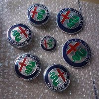 7er Set logo Alfa Romeo Universal