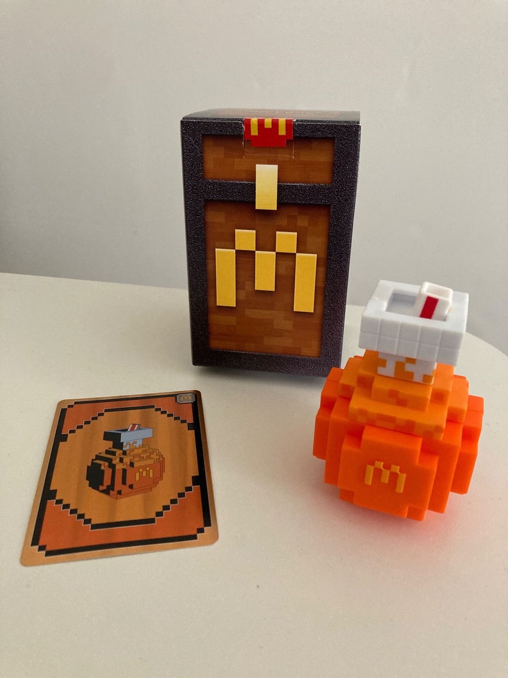 Mc Donald's Statuette: 4 figurines Minecraft McDonald's 2025 – Nuovo (secondo la descrizione) da Genthod venduto da daz_world 1
