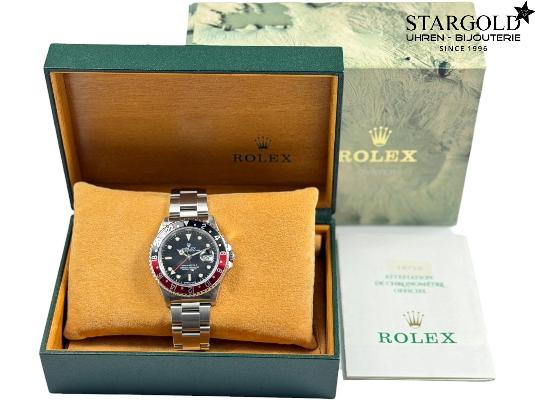 Rolex Orologi: Rolex GMT-Master II "Coke" - 16710 – Usato da Zürich venduto da Stargold-Uhren 9