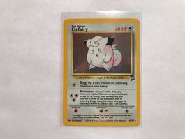 Clefairy holo Base 2 Set EN