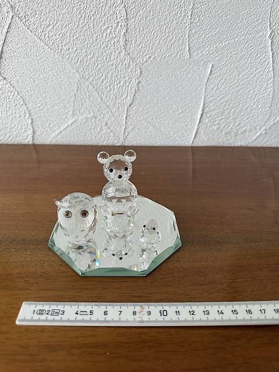 Statuette: Swarovski Bär, Eule, Häsli – Usato da Dietikon venduto da Princessy