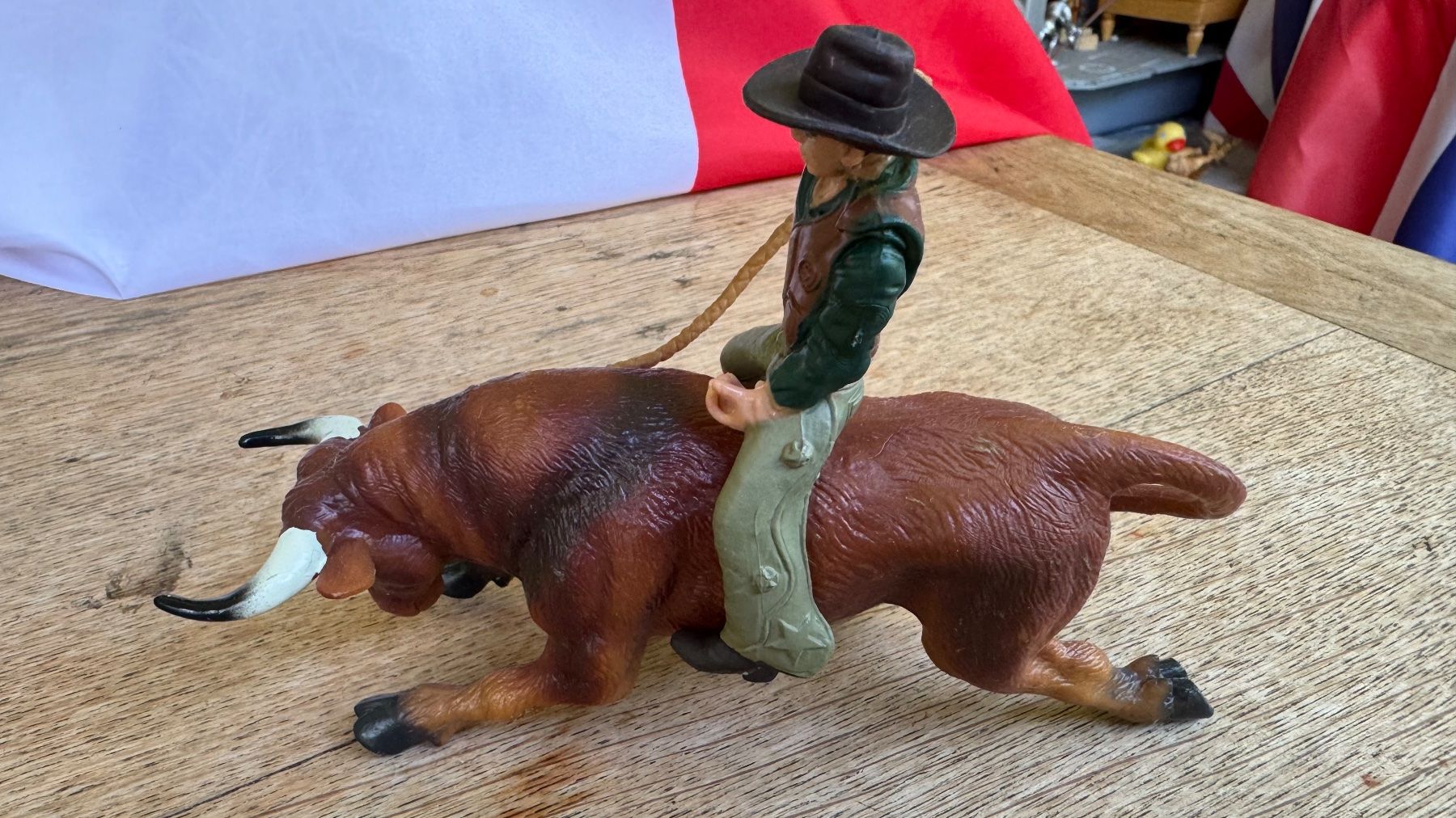 Statuette: Cowboy auf einem Stier – Usato da Wettswil venduto da osoma99 3