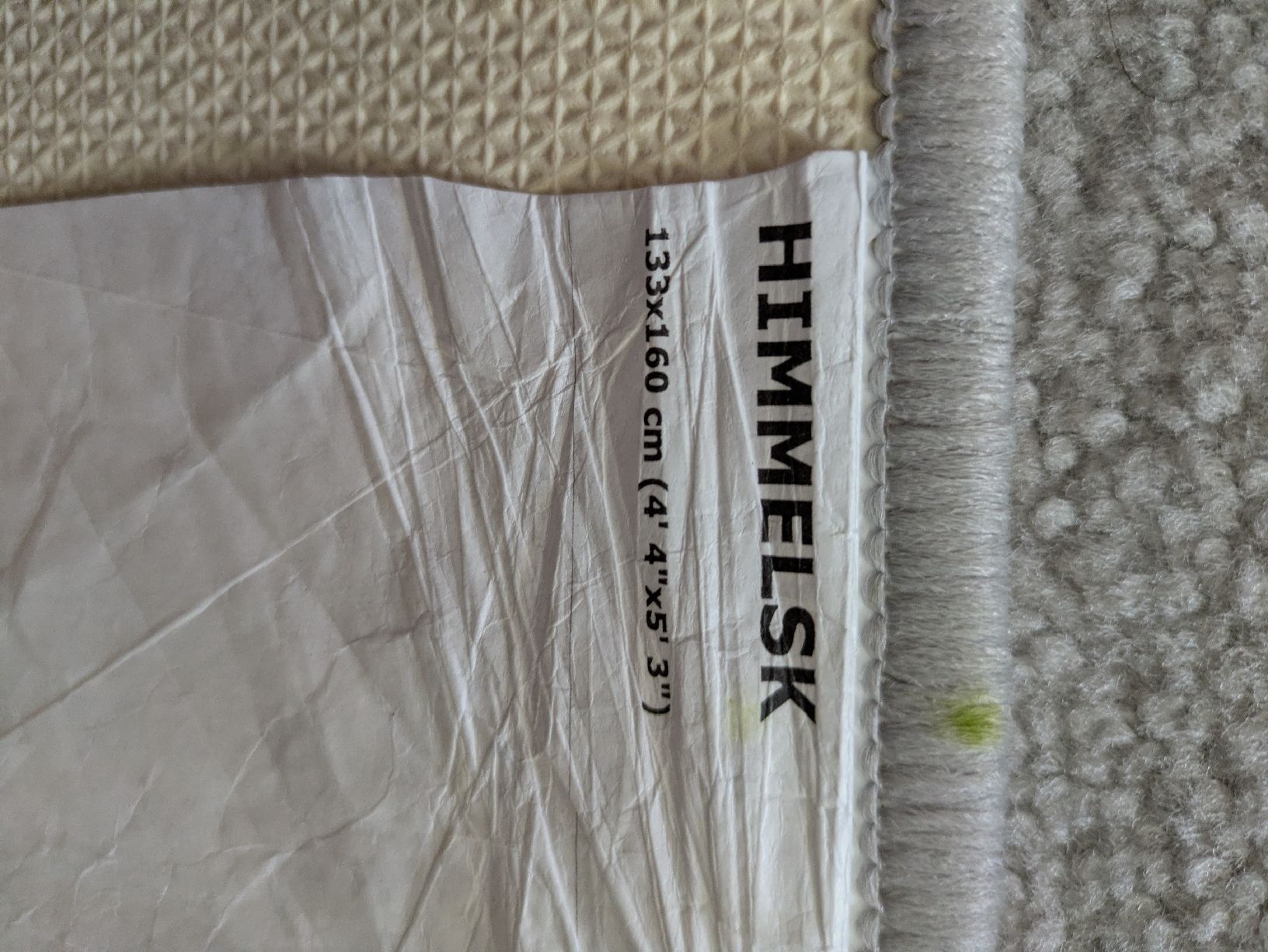 Ikea Tappeti: Teppich Sterne grau 133x160cm – Usato da Pfäffikon ZH venduto da some82 1