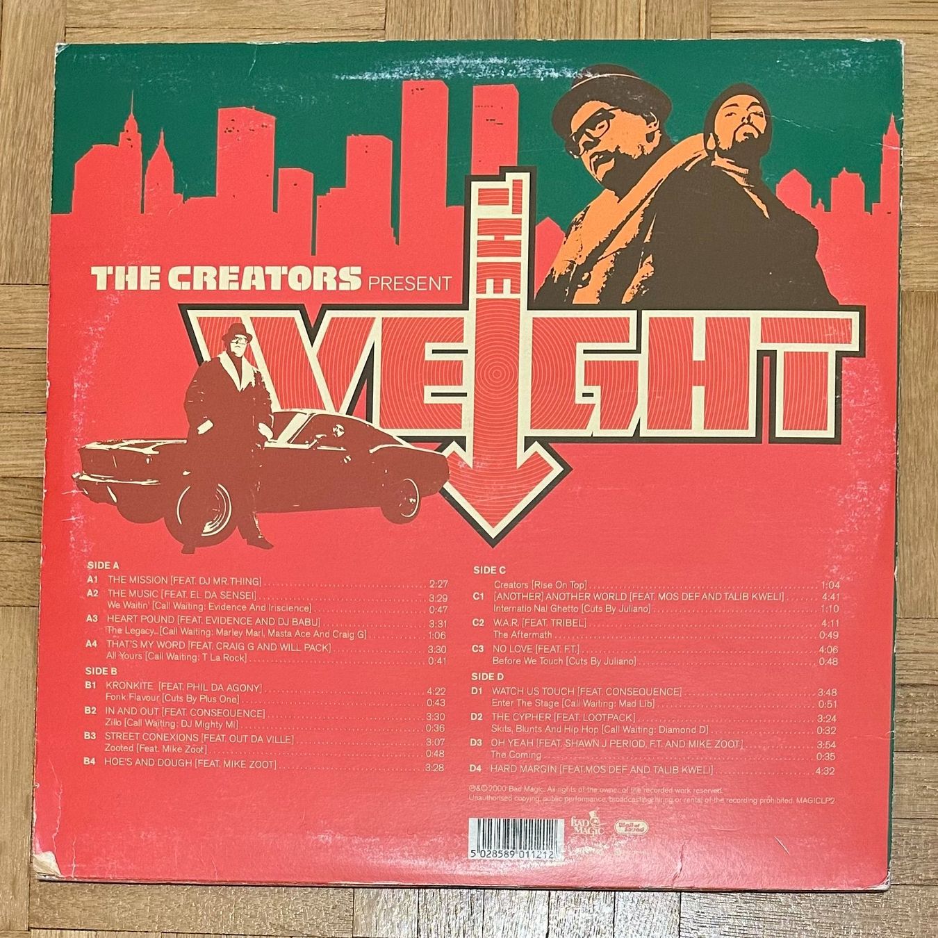 Dischi in vinile: The Creators - The Weight LP – Usato da Viganello venduto da md__2rd2 1
