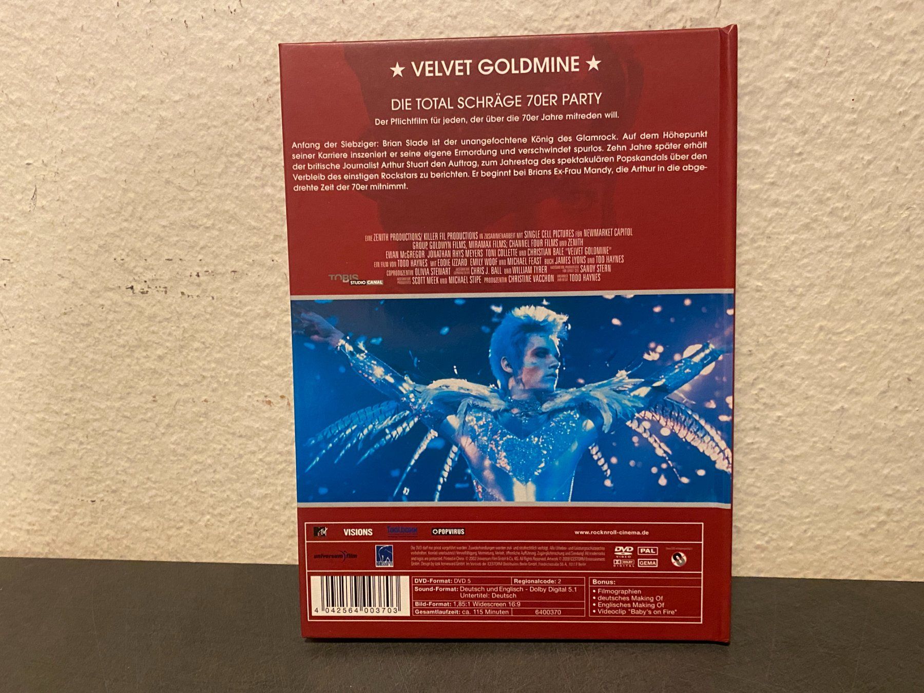Tutti i DVDs: Velvet Goldmine DVD – Nuovo (secondo la descrizione) da Basel venduto da FatCatPacksTheRatt 2