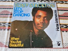 7'' TONY STACKTON - Let's Stop Dancing