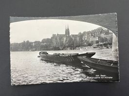 Postkarte Basel Münster Spezialstempel 1943 (R842)