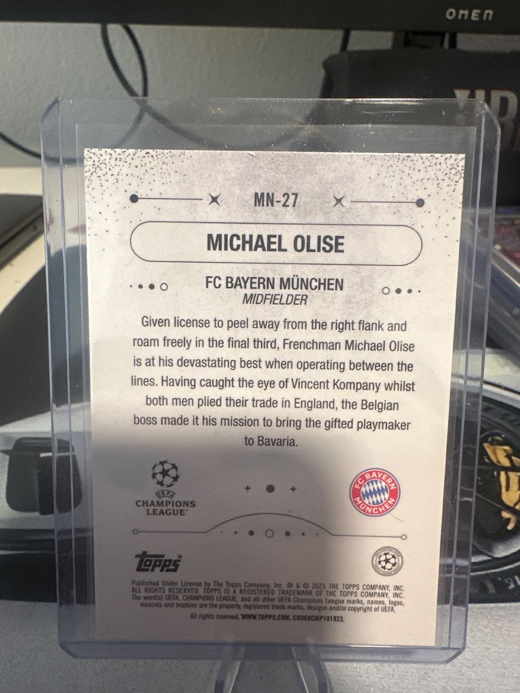 Topps Carte collezionabili: Topps Olise – Usato da Trubschachen venduto da hab_ggr6 1