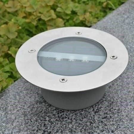 Lampade: Solar Bodenstrahler Solarleuchte 3 LED – Nuovo (secondo la descrizione) da Thun venduto da coverall 4