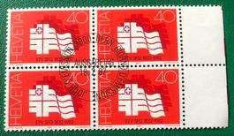 4 er Block Nr. 664 mit ETStempel Bern
