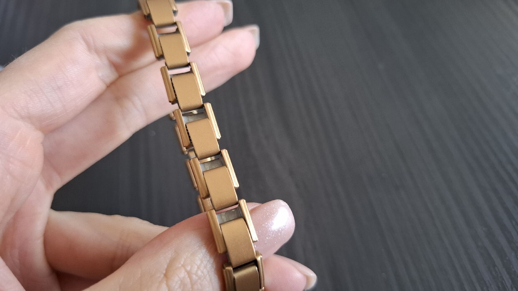 Bracciali & Braccialetti: Goldiges Edelstahl Armband – Nuovo (secondo la descrizione) da Rickenbach b. Wil venduto da VeryLovelyThings 4