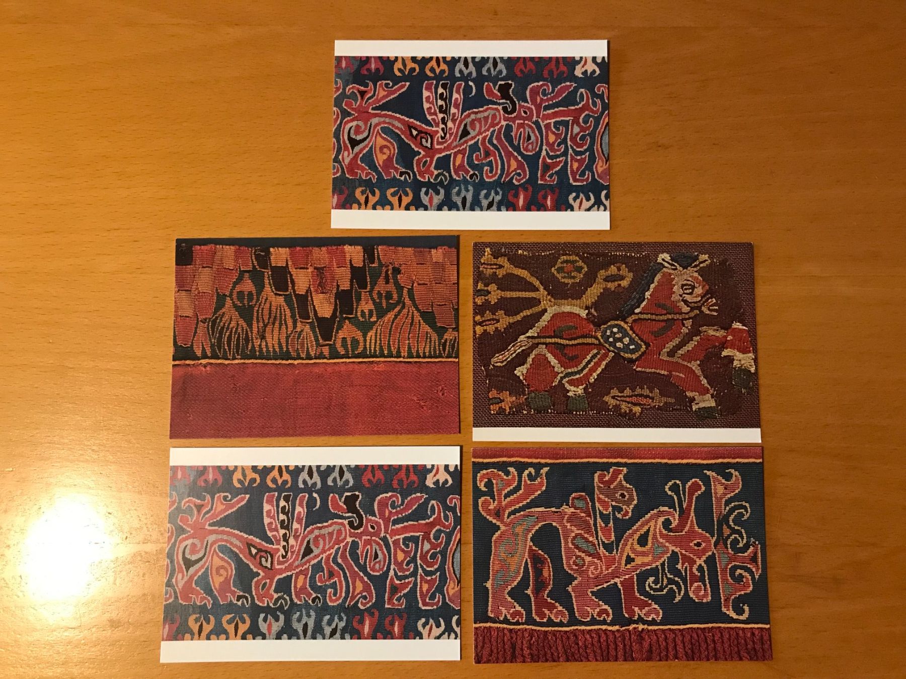Cartoline postali: 5x Postkarten Teppichmotive – Usato da Luzern venduto da mey_s13