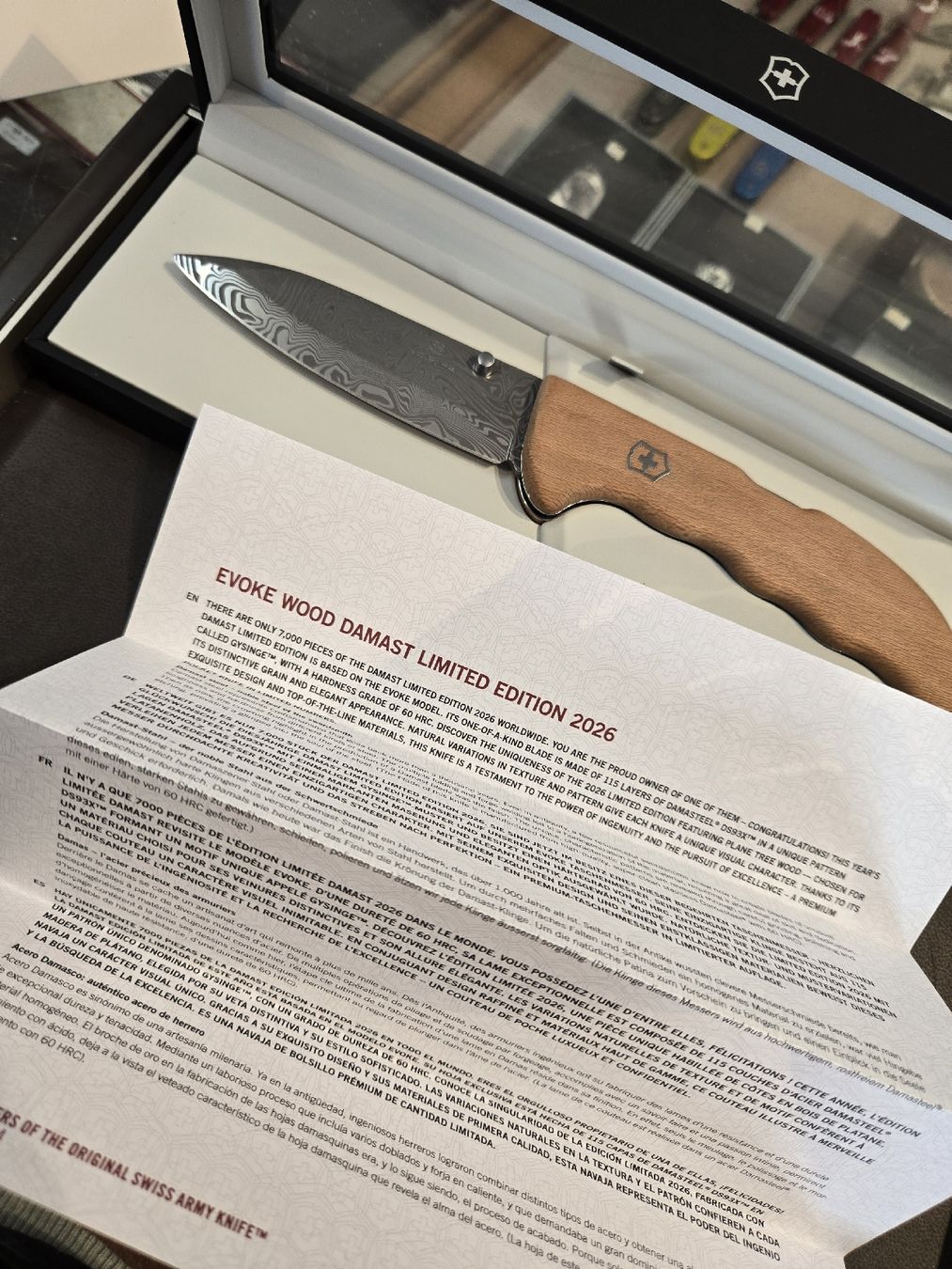Victorinox Coltelli tascabile: Damast Limited Edition 2026 415/7000 – Nuovo (secondo la descrizione) da Luzern venduto da Nini_862 5