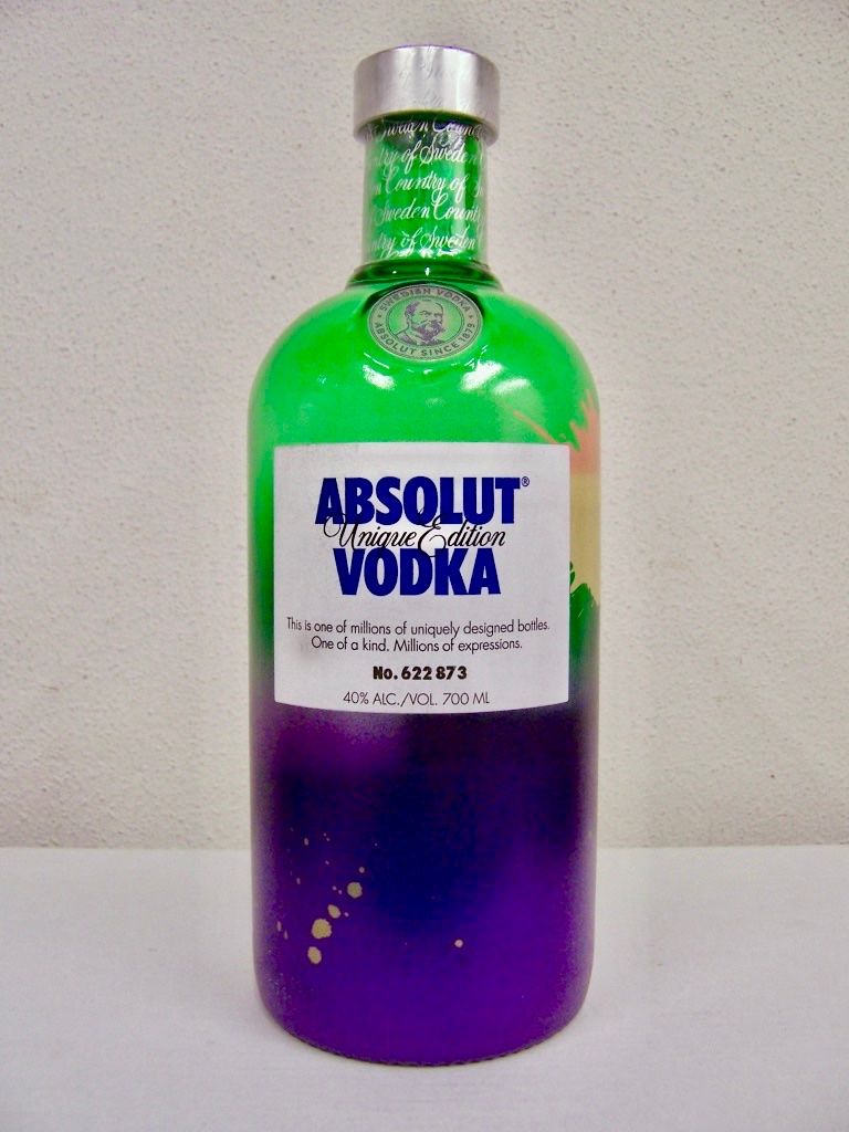 Absolut Vodka Bevande alcoliche: 1 x ABSOLUT VODKA ABSOLUT UNIQUE Edition 2012 – Nuovo e nell'imballaggio originale da Kerzers venduto da zimmergruen