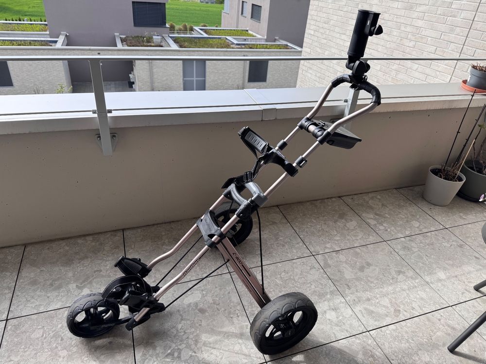 Golftrolley Bag Boy C-800 inkl. Schirmhalterung (Gebraucht) in Itingen ...