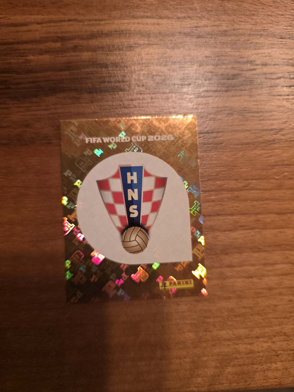 Panini Cartes à collectionner: Panini WM 2026 CRO 1 Wappen – Neuf (Voir description) à Romanshorn par leeh78