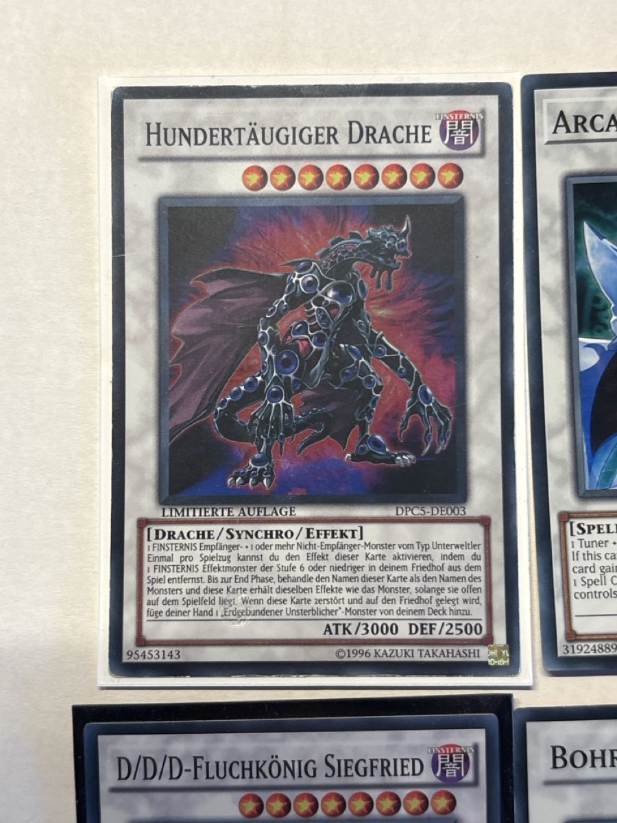 Yugioh Carte collezionabili: Yugioh Synchro Paket 7X Super Rare – Usato da Speicherschwendi venduto da YugisKartenKammer 1