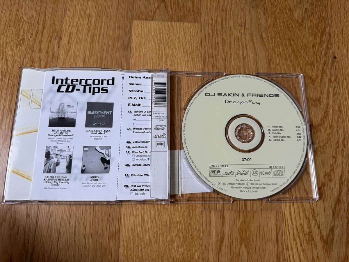 CDs: DJ Sakin & Friends - Dragonfly CD  – Gebraucht aus Zürich von wtpooh 1
