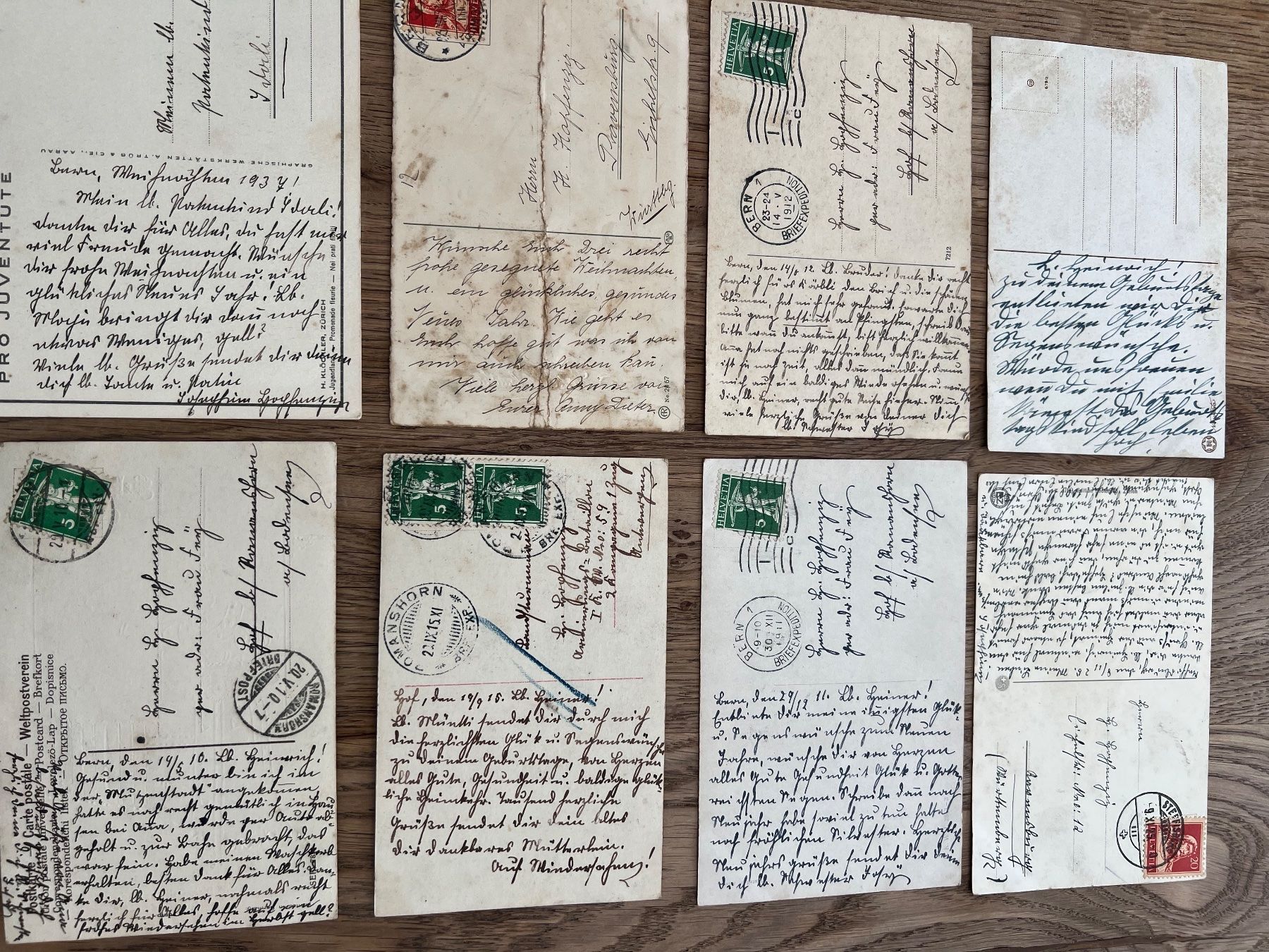 Cartoline postali: Sammlung antike Postkarten Schweiz – Usato da Hermetschwil-Staffeln venduto da militaria-schweiz 8