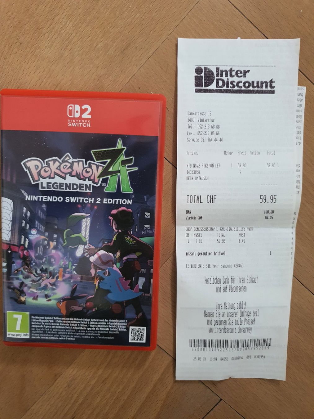 Nintendo Console: Nintendo Switch 2 – Nuovo (secondo la descrizione) da Winterthur venduto da 8400-Winterthur 2