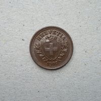 1 Rappen 1907 , Bronze .