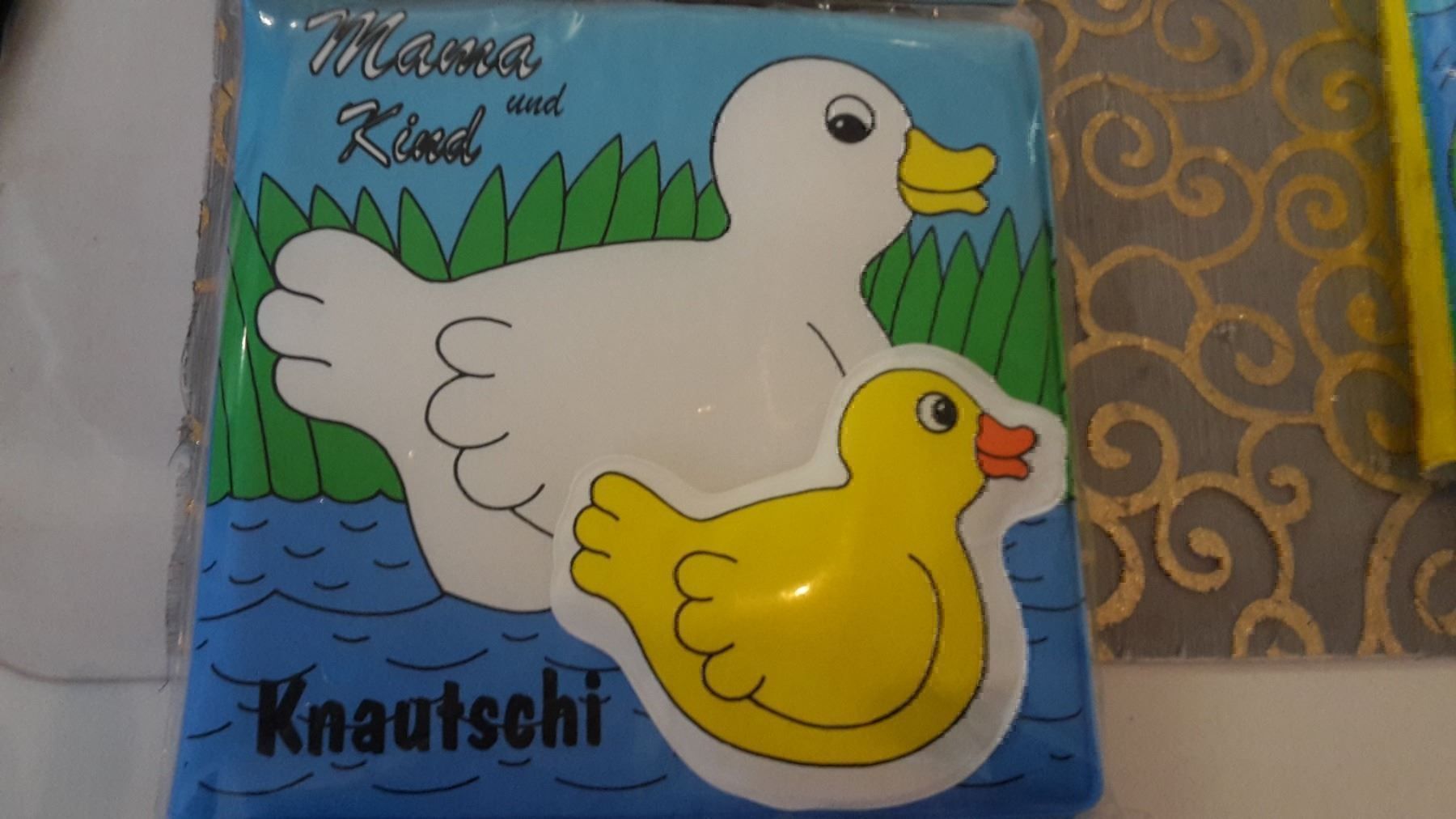 Libri: Badebuch Knautschi Ente – Nuovo e nell'imballaggio originale da Schwarzenburg venduto da Flamingo07