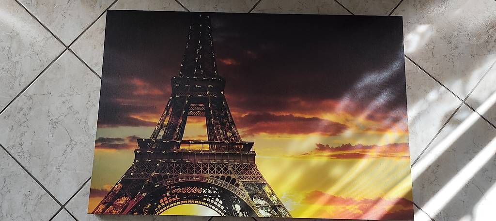 Posters & Illustrations: Quadro Tour Eiffel 60x90 – D'occasion à Stabio par gia_x56y