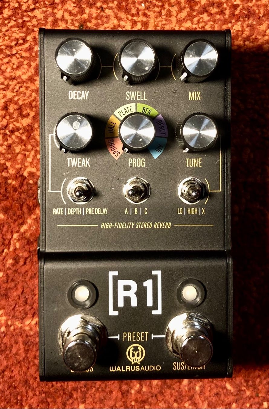 Strumenti musicali: WALRUS R1 REVERB PEDAL – Nuovo (secondo la descrizione) da zug venduto da tri_sy2l