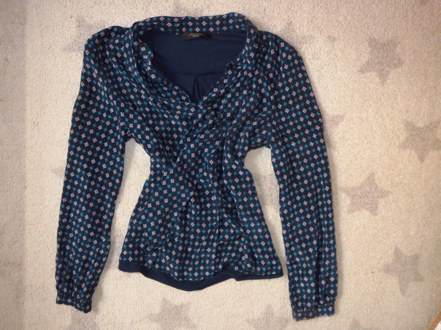 Max Mara Camicette: NEUE MAX MARA Damen Bluse mit tolle Bändel – Nuovo (secondo la descrizione) da Kiental venduto da Anna8702 1