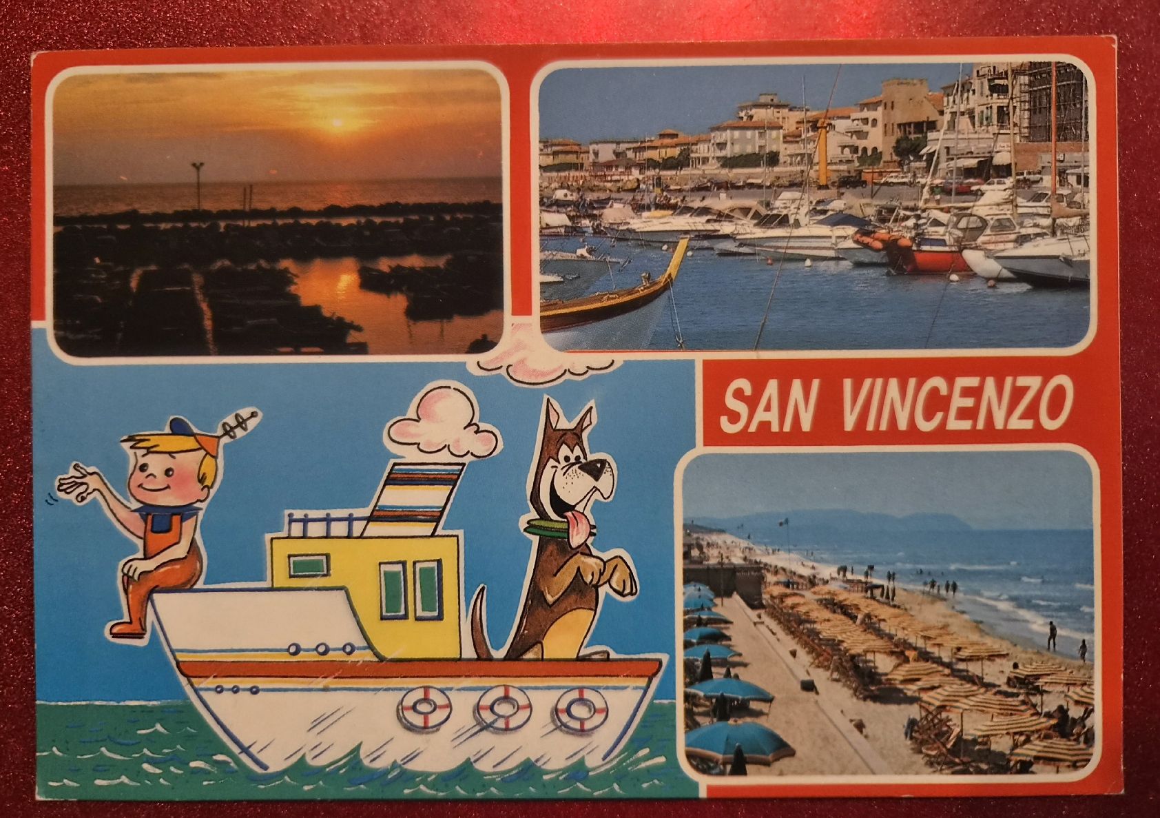 Cartoline postali: San Vincenzo Italien 1995 – Usato da Melchnau venduto da Arthurius