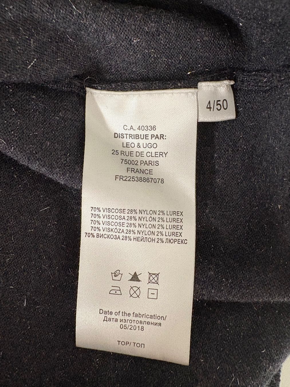 Pullover & Sweatshirts: Leo&Ugo Strickpullover Gr. 42 grau Perlen Glitzer Pullover – Neu (gemäss Beschreibung) aus Regensdorf von secondchancefashion 6