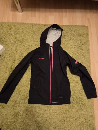 Mammut Regenjacke Schwarz Grösse M