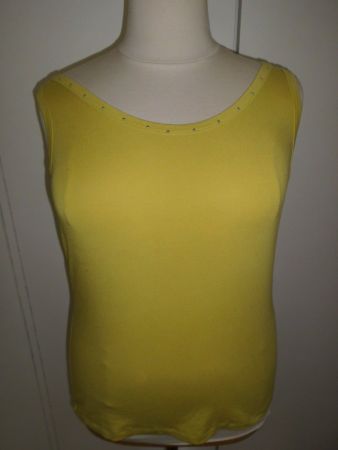 Top jaune T. 44