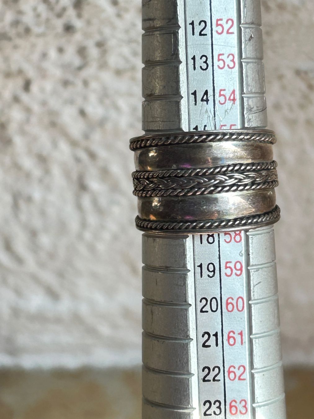 Anelli: Vintage Silberring römisch oder indisch (Grösse 58) – Usato da Laufen venduto da Bellebellezza 8