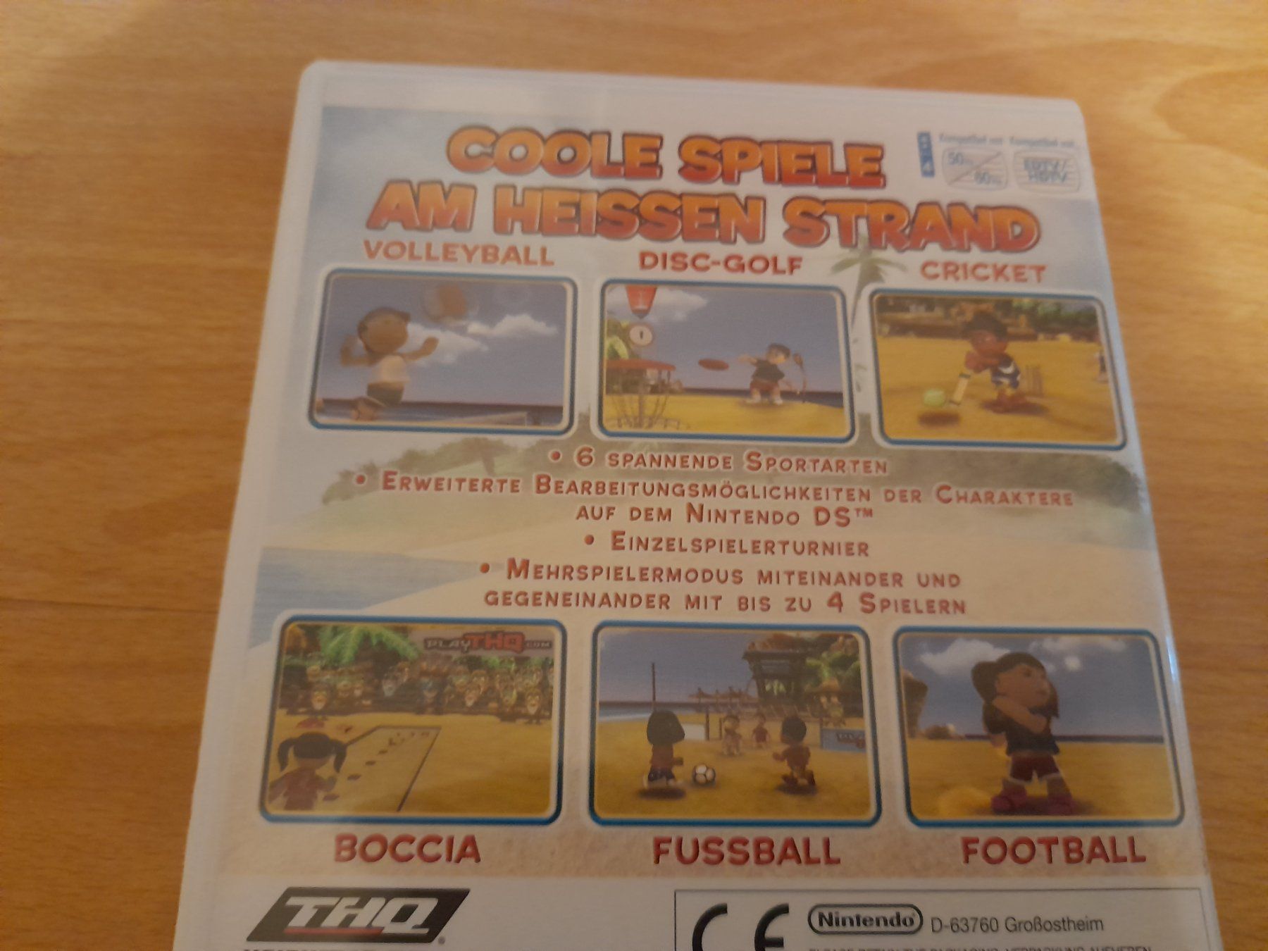 Nintendo Giochi: Wii Spiel Big Beach Sport – Usato da Lustmühle venduto da chevi03 2