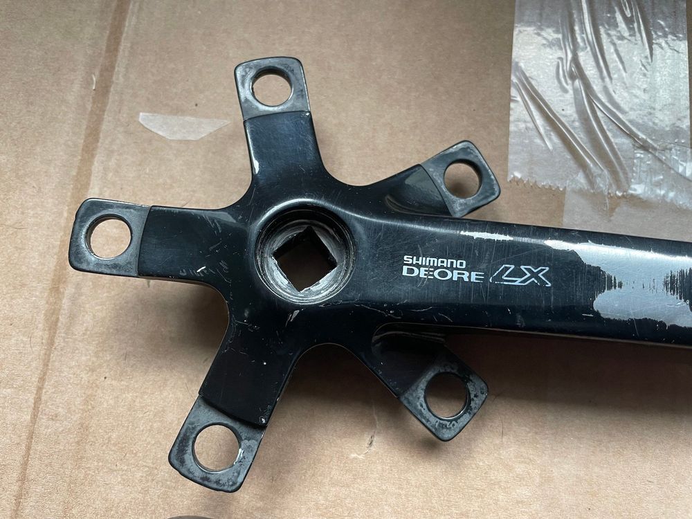 Dérailleur avant Shimano Deore LX FD-M563 vintage VTT 34,9 pince sur