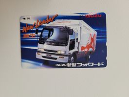 Telefonkarte Japan "Lastwagen"