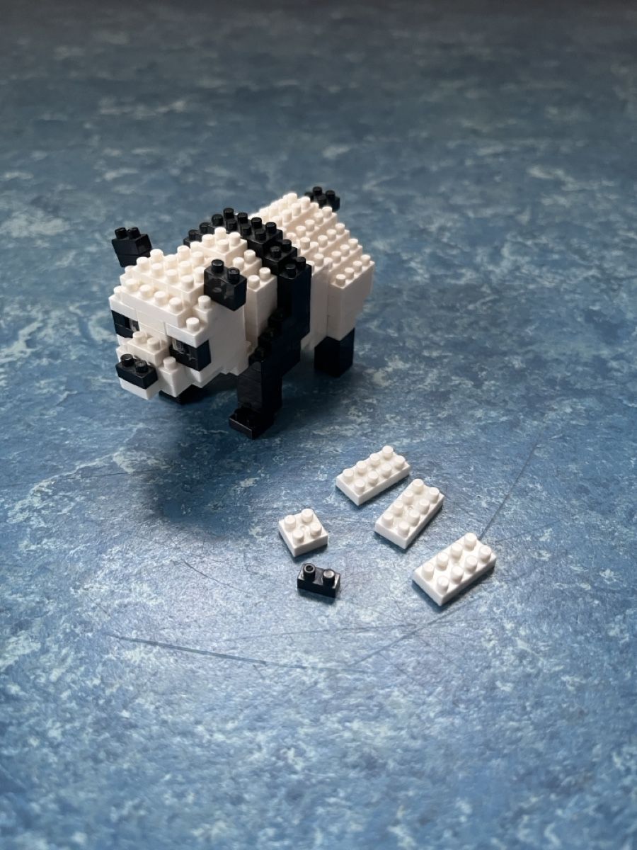 Giocattoli: Niedlicher Panda aus Mini-Bausteinen - Brixies – Usato da Grenchen venduto da Shyla1611