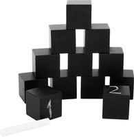 Cubes Ardoise en bois ( NEUF )