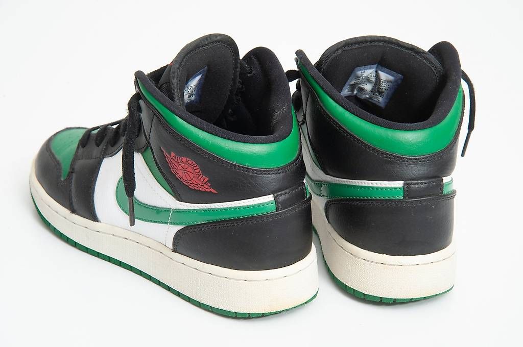 Jordan Scarpe da uomo: Nike Air Jordan - Mid Pine Green Toe – Usato da Lausanne venduto da Phlox02 4