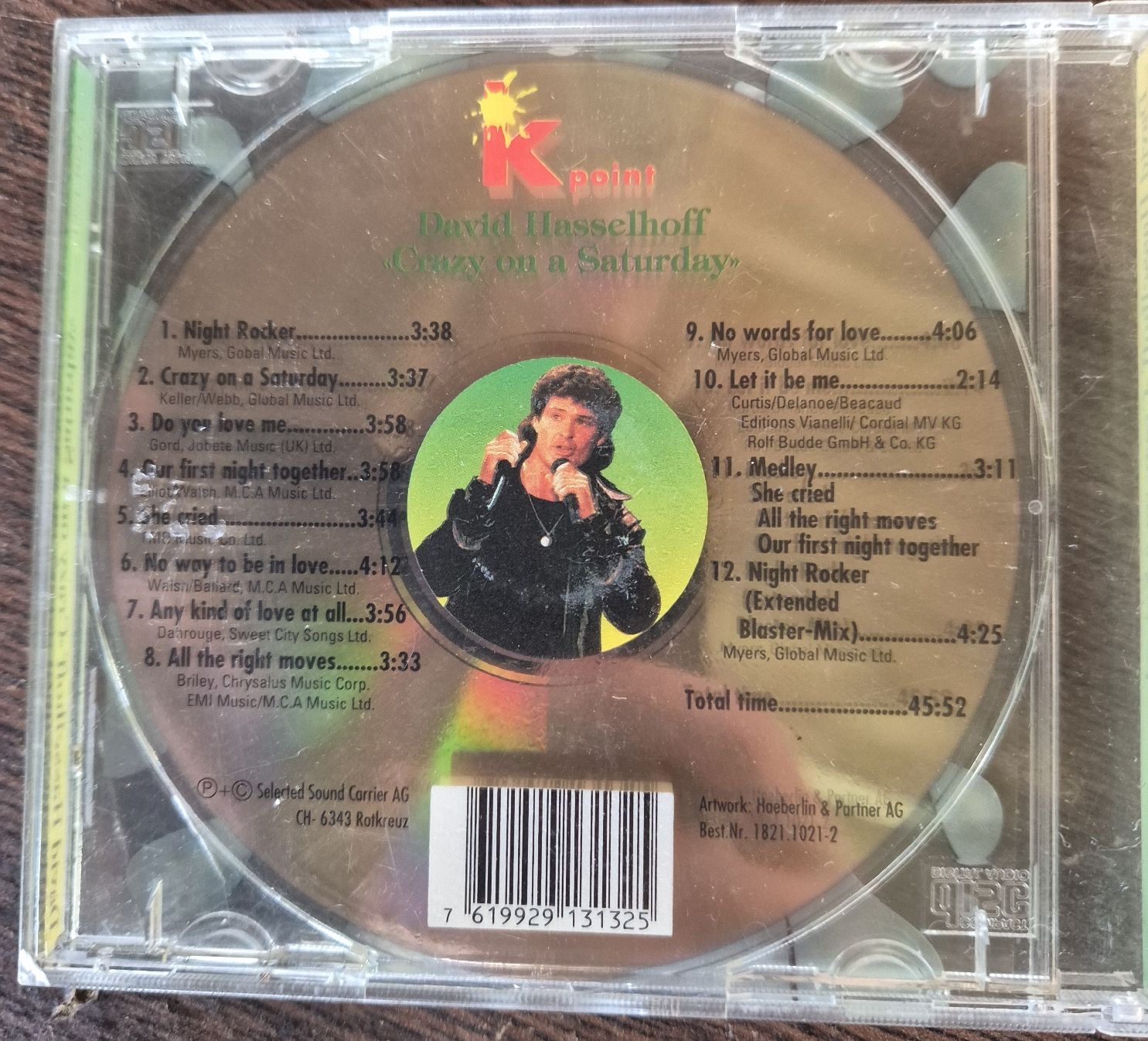 CD: David Hasselhoff CD - Crazy on a Saturday, gebraucht – Usato da Halten venduto da GiMu.84 1