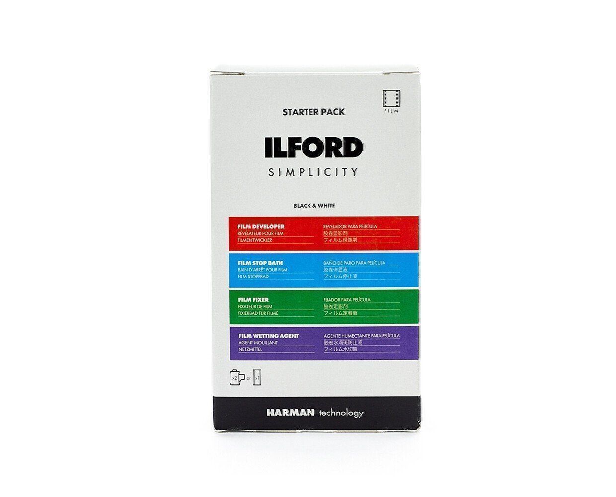Ilford Laboratorio & Camera oscura: ILFORD Simplicity Film Starter Pack – Nuovo e nell'imballaggio originale da Halden venduto da TopFoto 9