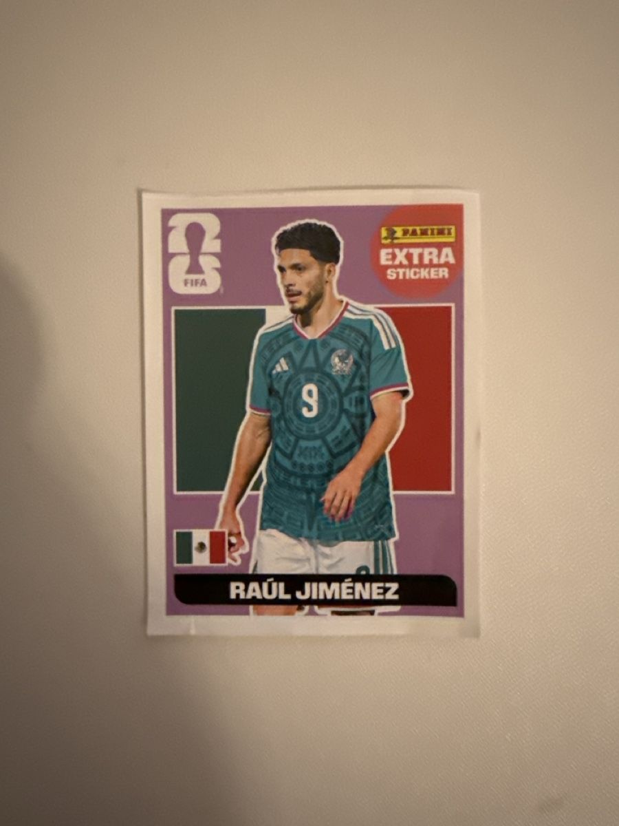 Panini Carte collezionabili: Panini WM 2026 Extra Sticker Raul Jimenez – Nuovo (secondo la descrizione) da Zürich venduto da estela22